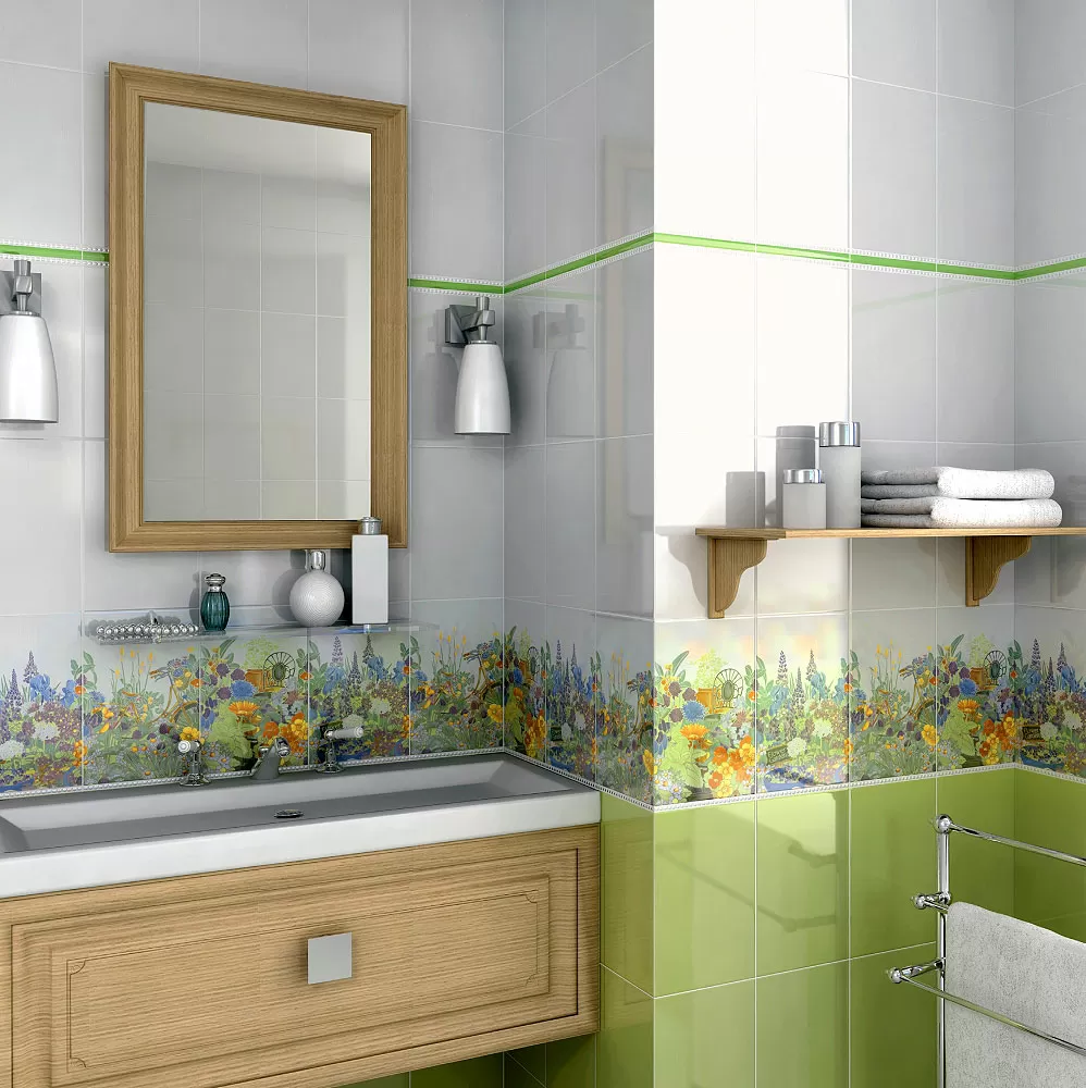 Керамическая плитка Утренний пейзаж Kerama Marazzi