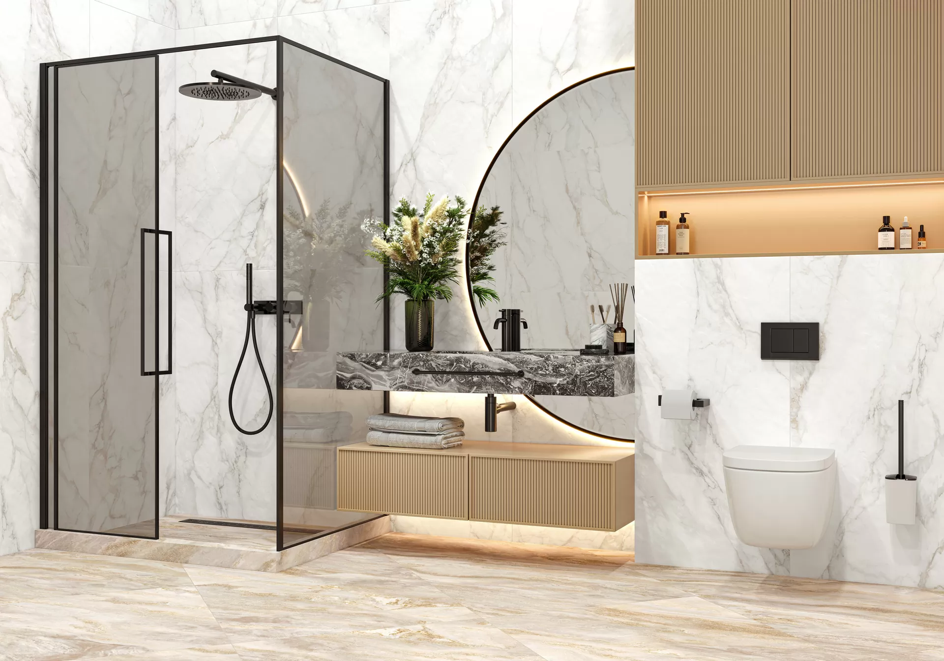 Керамическая плитка Calacatta Luna LCM