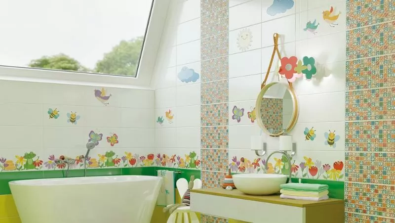 Плитка Kids Нефрит Керамика