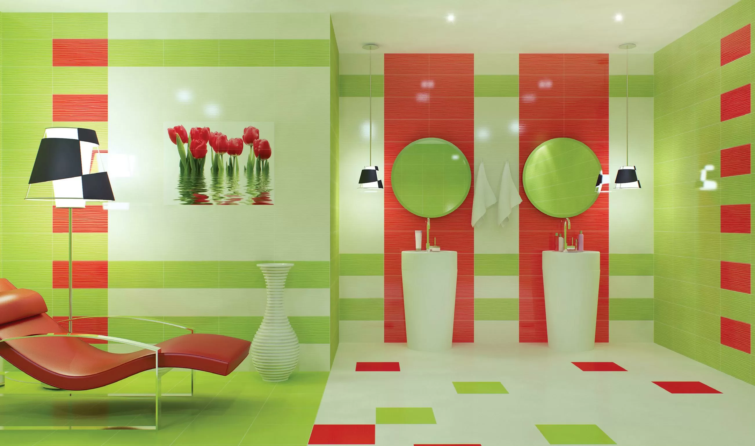 Керамическая плитка Фреш Нефрит Керамика